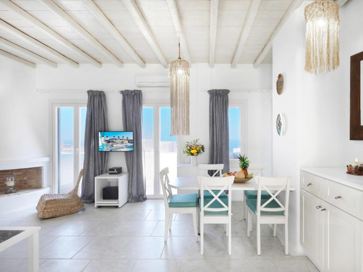 Sunset Villas In Mykonos By White Hills Mykonos Town المظهر الخارجي الصورة