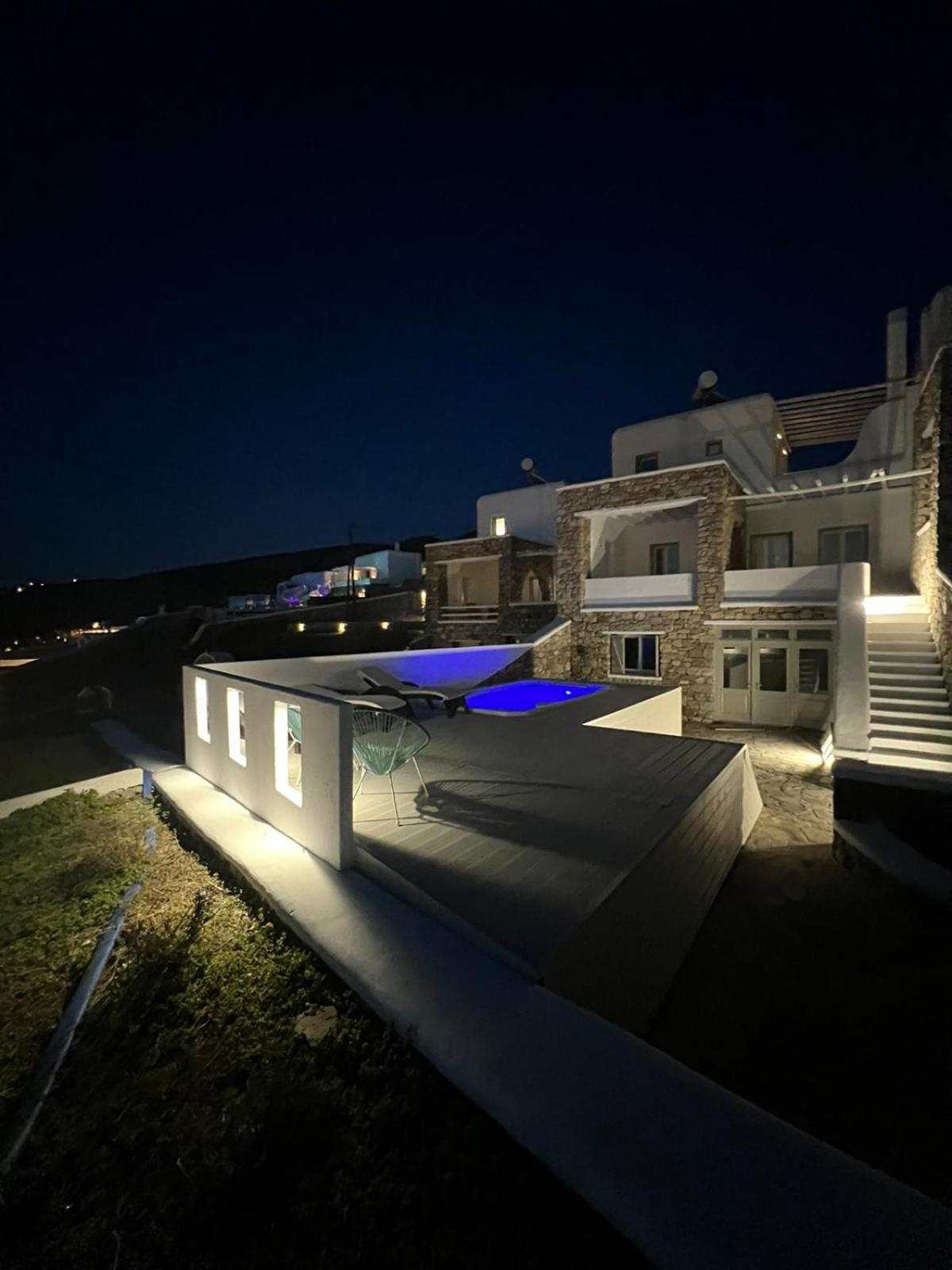 Sunset Villas In Mykonos By White Hills Mykonos Town المظهر الخارجي الصورة